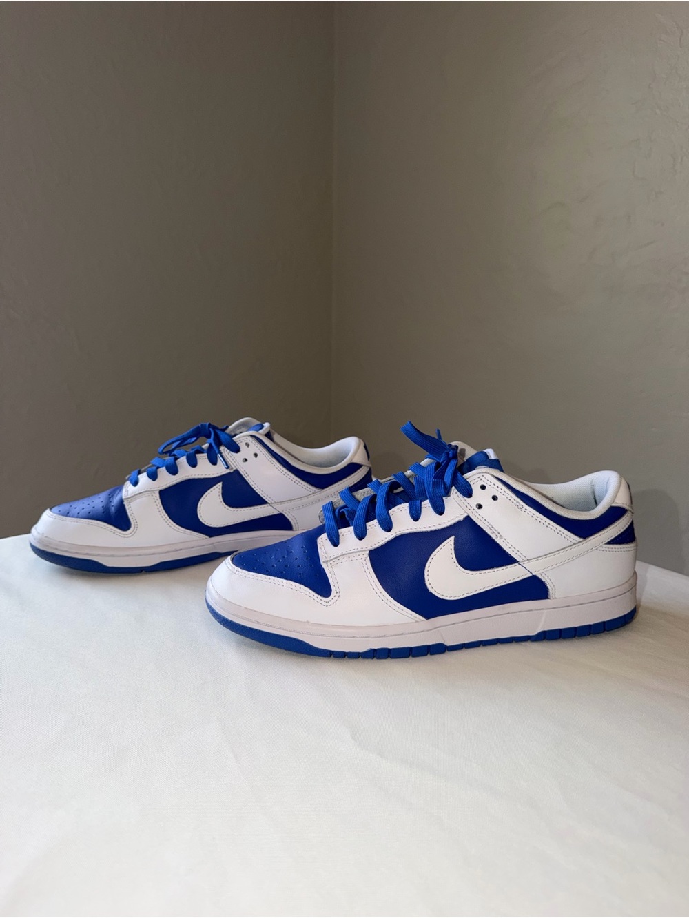 Nike Dunk Low Retro Racer Blue White Men’s 10.5 – Worn Once